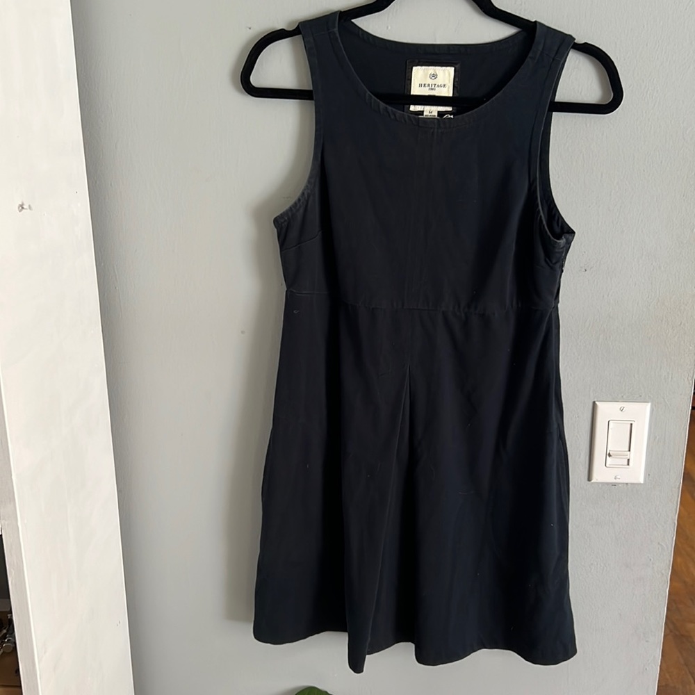 Heritage, Navy blue dress with pockets